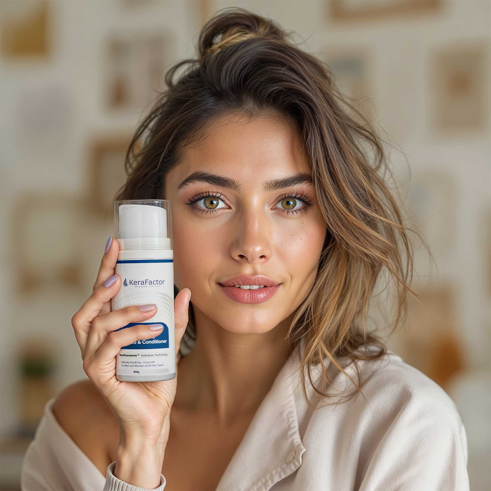 KeraFactor® Scalp Stimulating Shampoo and Conditioner
