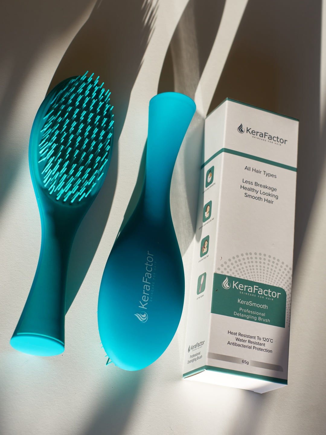 KeraSmooth Hair Brush KeraFactor by SkinQRI