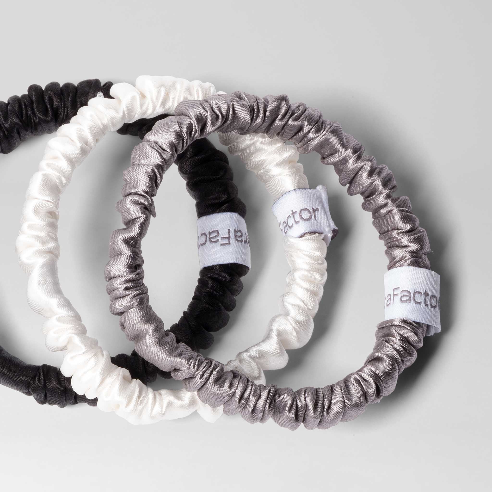 KeraFactor Silk Hair Ties | Gentle Ties to Prevent Breakage